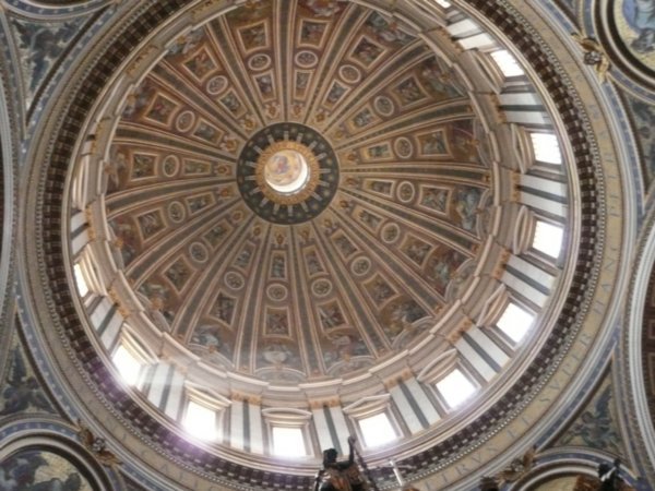 Dome designed by michelangelo