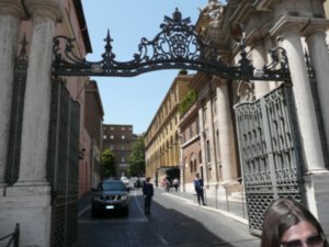 Entrance to Vatican