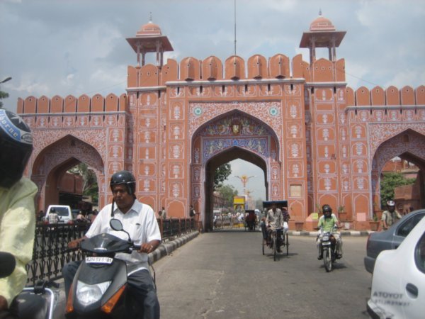 pink gate of jaipur