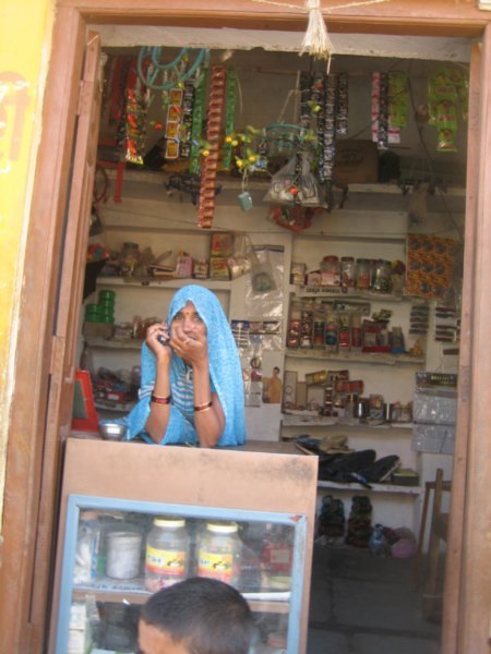 Rajasthani business woman