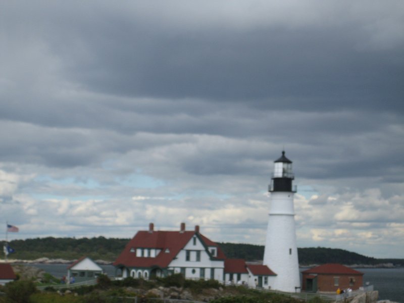 The lighthouse (The Bug Light) at Portland Head
