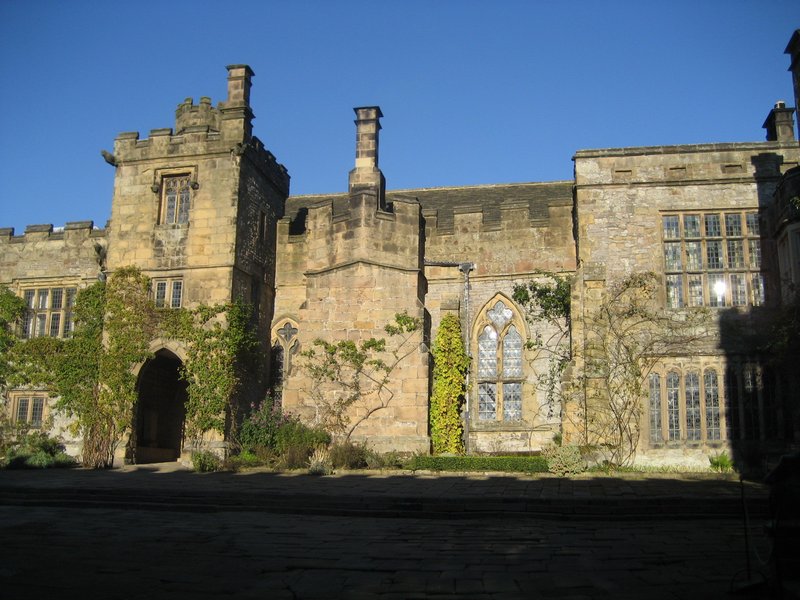 The Courtyard of Haddon Hall