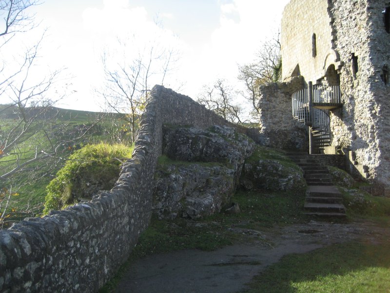 The Remains of the Castle Walls
