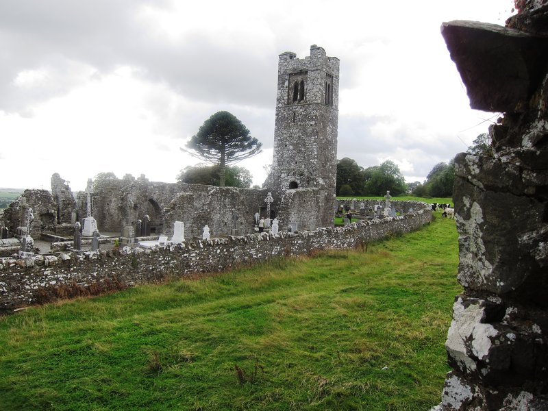 The Ruins of Slane (Melifount) Abbey Tower