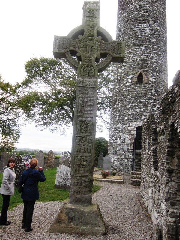 The West Cross and Round Tower