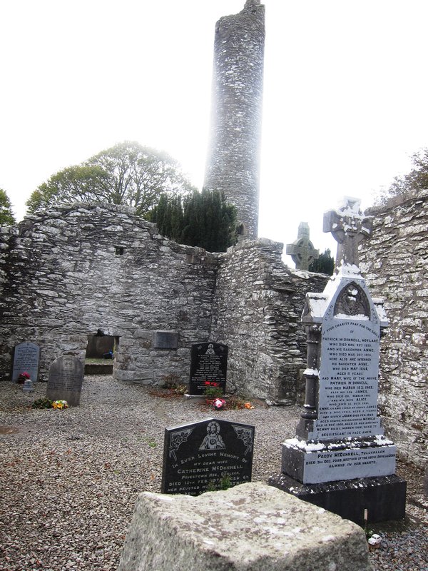 Ruins of the Church and Round Tower at Monasterboice