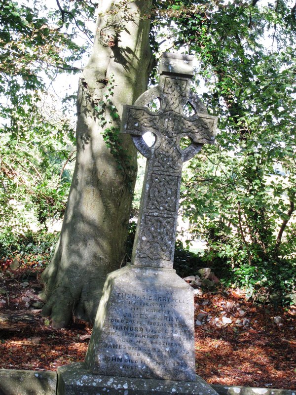 The High Cross at The Famine Graveyard