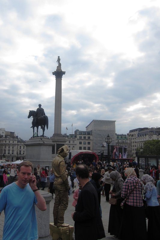 Trafalgar Square and Eid Festival