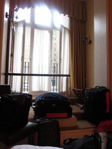 The Little Blue Suitcases Leaving Kensington