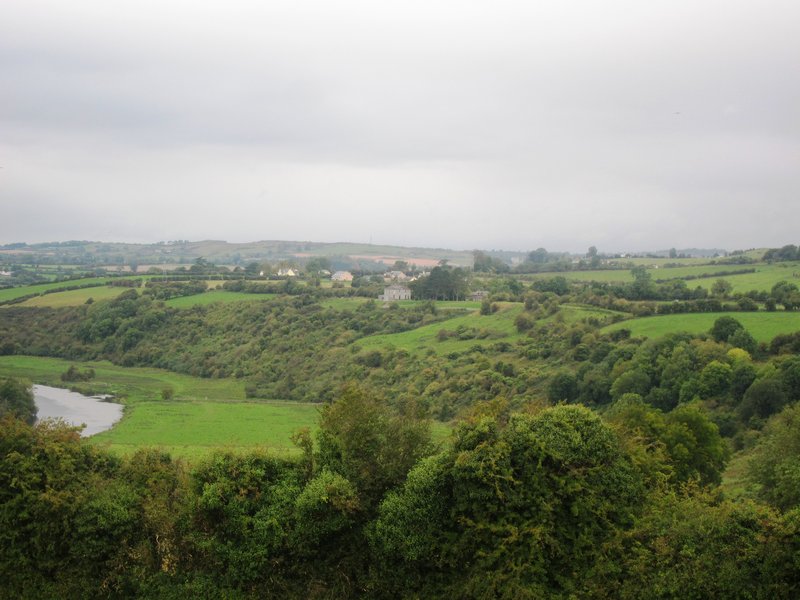 The View from The Great Mound of Knowth