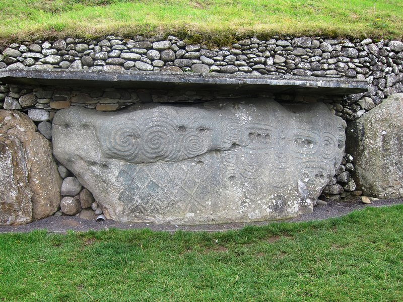 A Carved Kerbstone