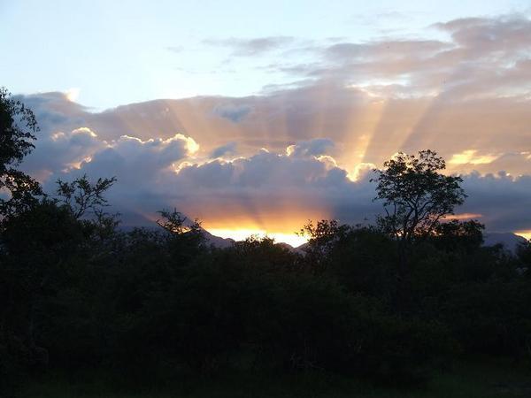 Sunset Over The Drakensburg