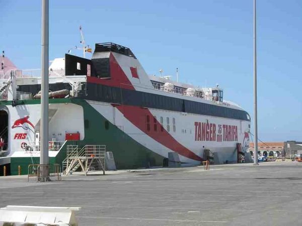 Tarifa to Tangier ferry