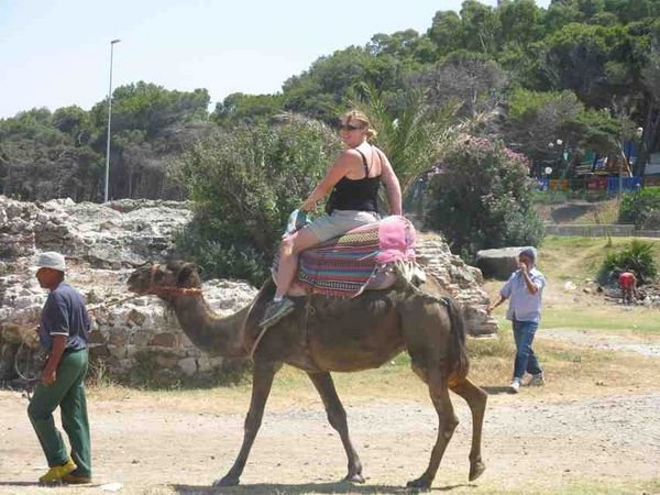 Sherrie on Camel