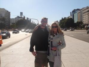 Simon and Loz  in Buenos Aires