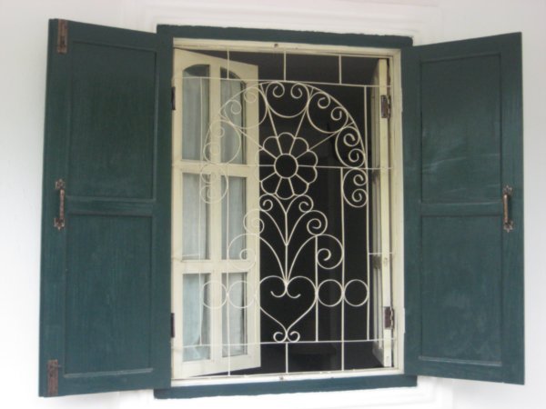 French influenced windows