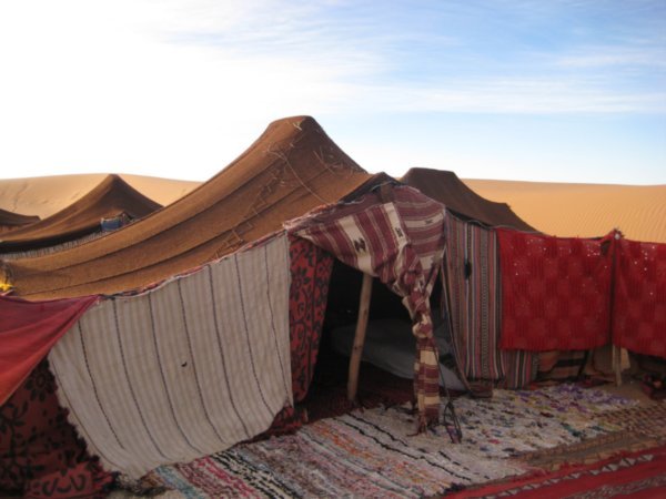 Our Berber tent