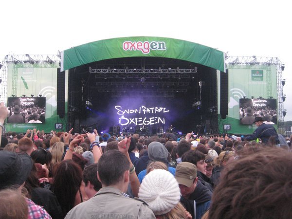 Oxegen music festival, Ireland