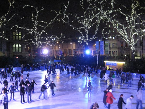 Natural History Museum ice rink