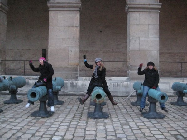 Ride those cannons girls