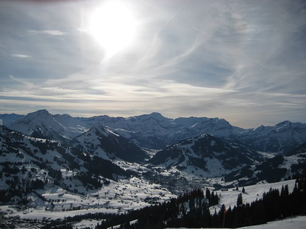 Gstaad down in the valley