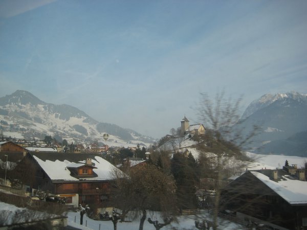 View from the Golden Pass train