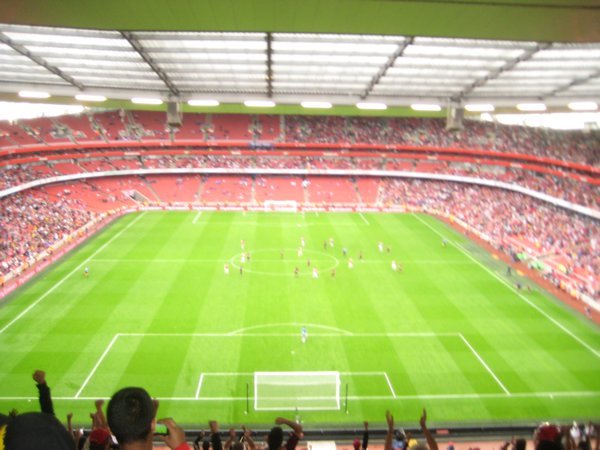Emirates Stadium. 