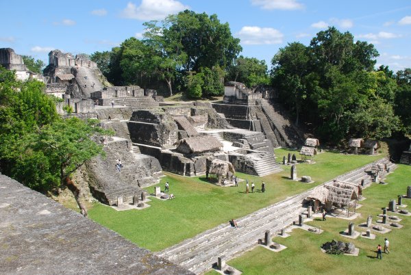 Tikal Central Plaza