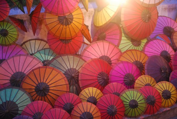 Rainbow of Umbrellas
