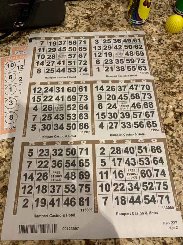 Bingo paper 