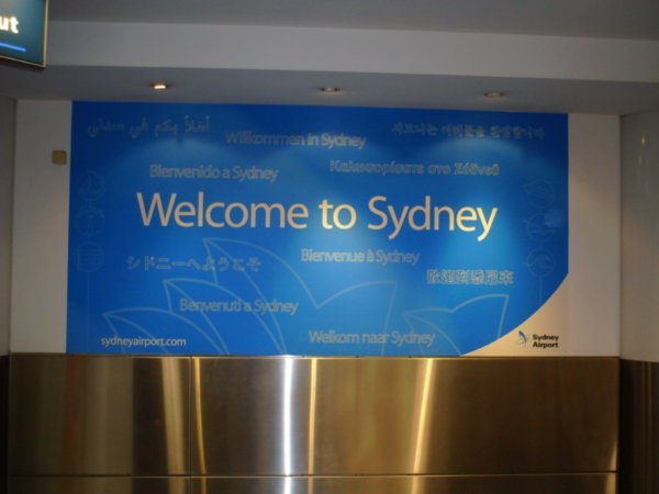 Welcome to Sydney Airport