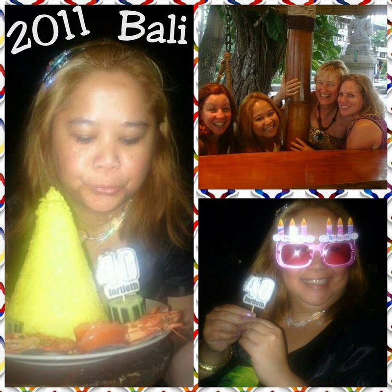 My 40th in Bali Collage 
