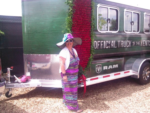 Me by the Official Derby Truck