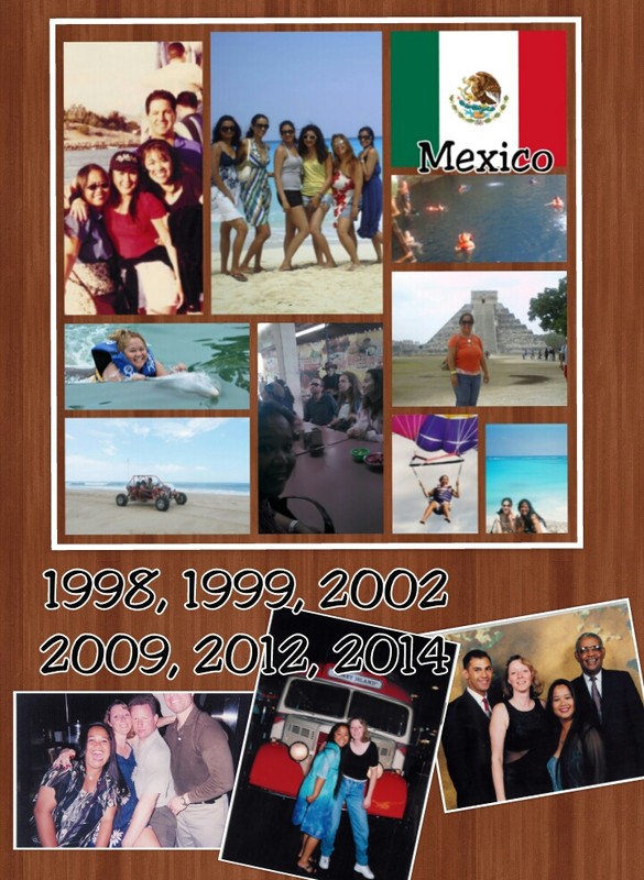 Mexico 1998, 1999, 2002, 2009, 2012, 2014