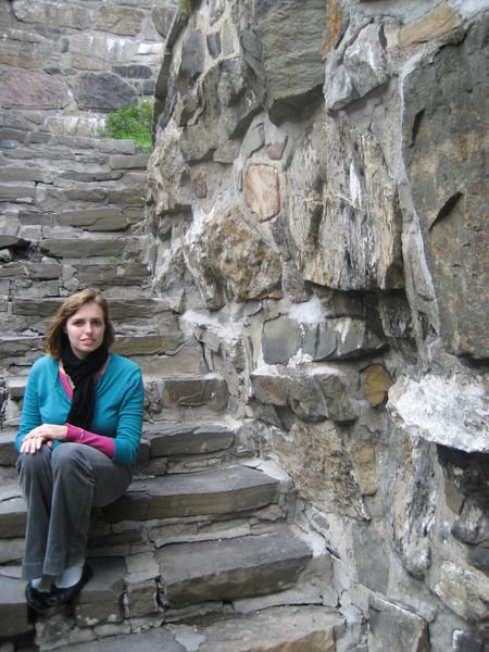 Me on some very old steps