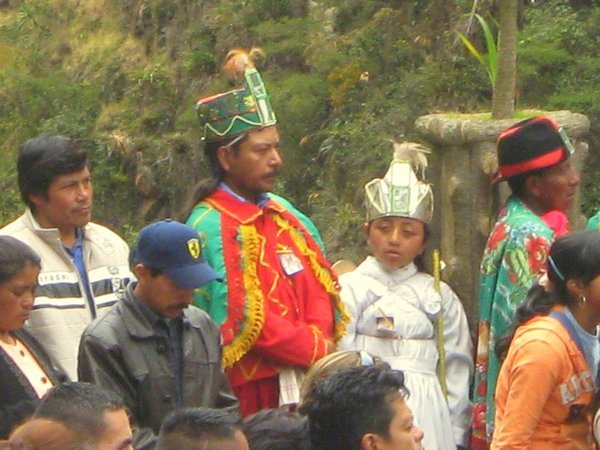 peringrinos fieles Ipiales Colombia