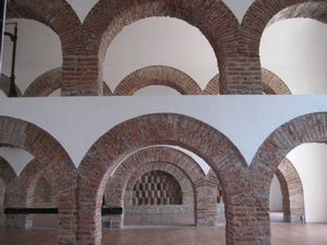 inside the arches