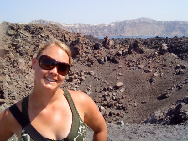 Kari at Volcano