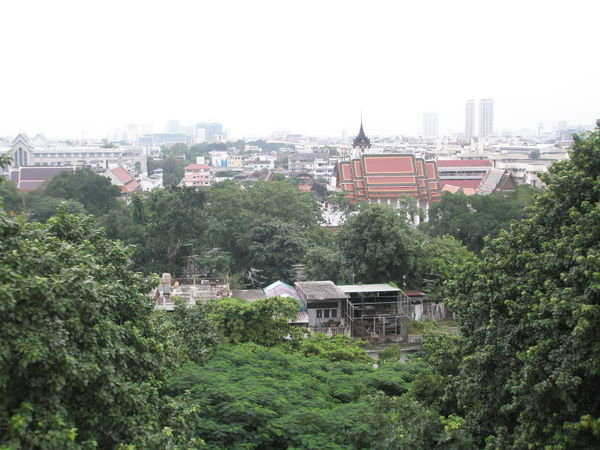 View of Bangkok from Golden Mount