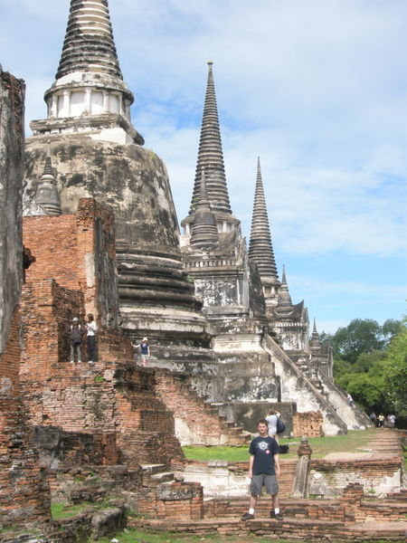 Brendon at Ayutthaya