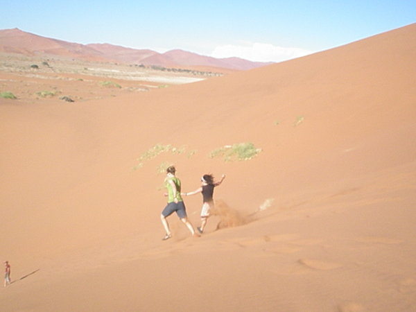 Running Down the Dunes