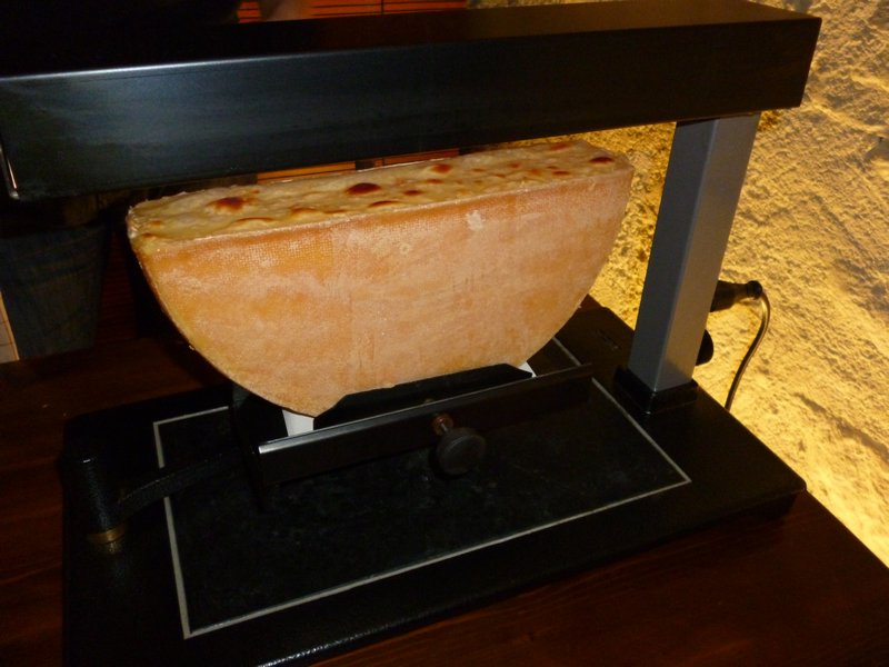 The making of Raclette