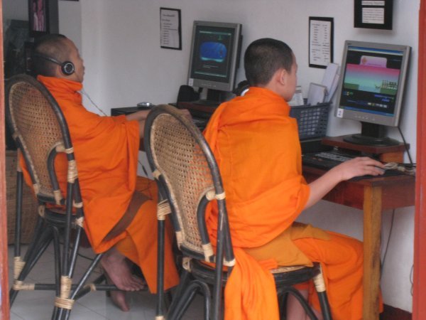 Monks in the modern era