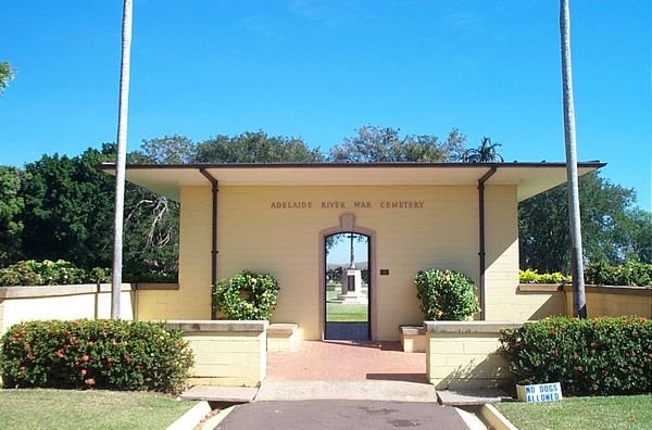 entrance to Adelaide River war cemetery