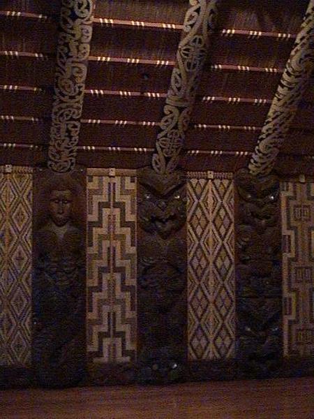 Waitangi Marae interior