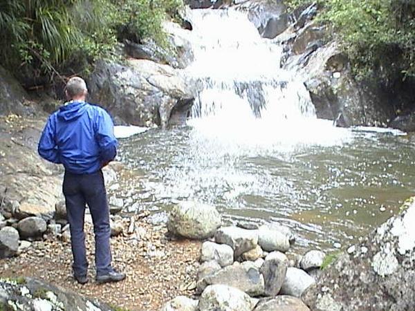 Rapaura garden waterfall