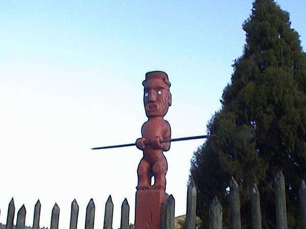 Rotorua Maori Statue