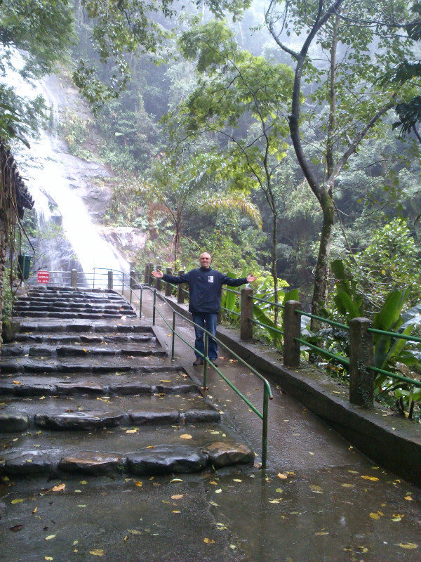 Tijuca national park waterfall