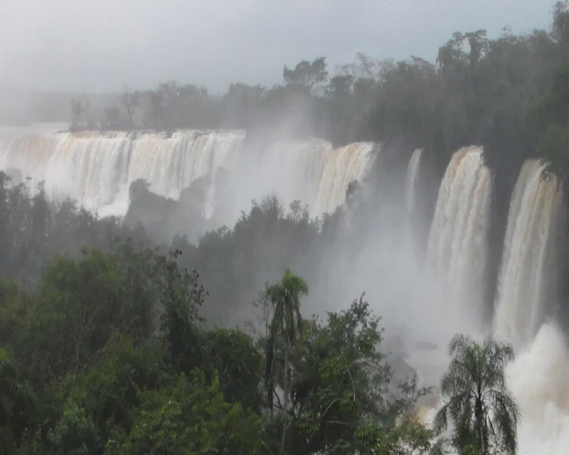 Iguacu, a complex of waterfalls