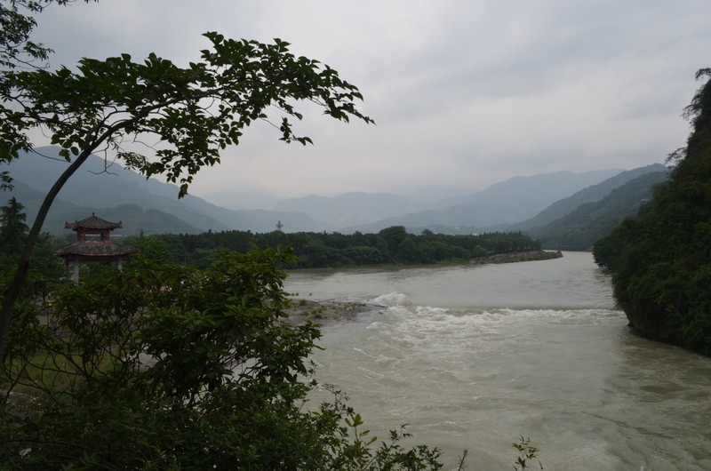 view over the river Minjiang